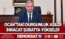 OCAK’TAKİ DURGUNLUK AŞILDI İHRACAT ŞUBATTA YÜKSELDİ