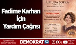 Fadime Karhan İçin Yardım Çağrısı