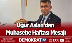 Uğur Aslan’dan Muhasebe Haftası Mesajı