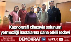 Kapnografi cihazıyla solunum yetmezliği hastalarına daha etkili tedavi