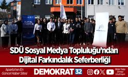 SDÜ Sosyal Medya Topluluğu’ndan Dijital Farkındalık Seferberliği