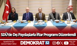 SDÜ’de Dış Paydaşlarla İftar Programı Düzenlendi