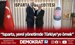 Delibalta: “Isparta, yerel yönetimde Türkiye’ye örnek”