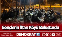 Gençlerin İftarı Köyü Buluşturdu