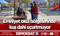 Emniyet okul bölgelerinde kuş dahi uçurtmuyor