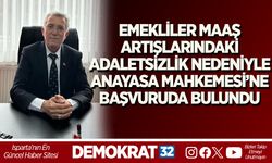 EMEKLİLER MAAŞ  ARTIŞLARINDAKİ  ADALETSİZLİK NEDENİYLE  ANAYASA MAHKEMESİ’NE  BAŞVURUDA BULUNDU
