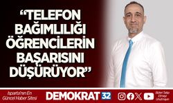 “TELEFON BAĞIMLILIĞI ÖĞRENCİLERİN BAŞARISINI DÜŞÜRÜYOR”