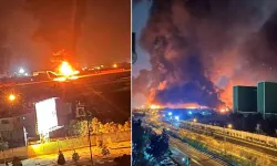 Uluslararası havalimanı vuruldu, uçaklar böyle alev aldı