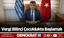 Vergi Bilinci Çocuklukta Başlamalı