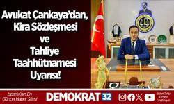 Avukat Çankaya’dan, Kira Sözleşmesi ve Tahliye Taahhütnamesi Uyarısı!