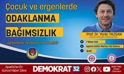 Çocuk ve Ergen Psikiyatristi Prof. Dr. Yankı Yazgan’dan Seminer