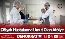 Çölyak hastalarına umut olan atölye