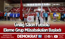Ünilig Salon Futbolu Eleme Grup Müsabakaları Başladı