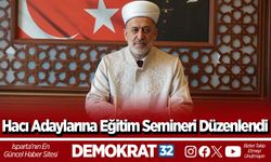 Hacı Adaylarına Eğitim Semineri Düzenlendi