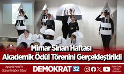 Mimar Sinan Haftası Akademik Ödül Törenini Gerçekleştirildi