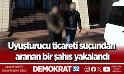 Uyuşturucu ticareti suçundan aranan bir şahıs yakalandı