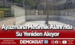 Ayazmana Mesirelik Alanı’nda Su Yeniden Akıyor