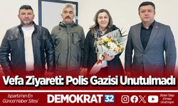 Vefa Ziyareti: Polis Gazisi Unutulmadı