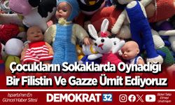 Çocukların Sokaklarda Oynadığı Bir Filistin Ve Gazze Ümit Ediyoruz