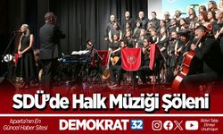 SDÜ’de Halk Müziği Şöleni