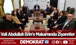 Vali Abdullah Erin'e Makamında Ziyaretler