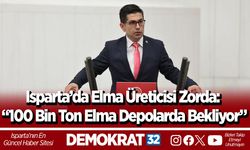 Isparta’da Elma Üreticisi Zorda: “100 Bin Ton Elma Depolarda Bekliyor”