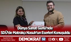 Dünya Sanat Günü’nde SDÜ’de Matrakçı Nasuh’un Eserleri Konuşuldu