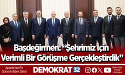 Başdeğirmen: “Şehrimiz İçin Verimli Bir Görüşme Gerçekleştirdik”