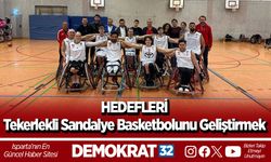 Hedefleri tekerlekli sandalye basketbolunu geliştirmek