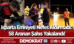 Isparta Emniyeti Nefes Aldırmadı: 58 Aranan Şahıs Yakalandı!
