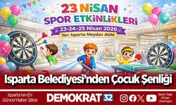 Isparta Belediyesi’nden Çocuk Şenliği