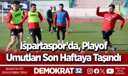 Ispartaspor’da, Playof Umutları Son Haftaya Taşındı