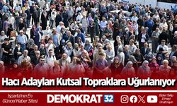 Hacı Adayları Kutsal Topraklara Uğurlanıyor