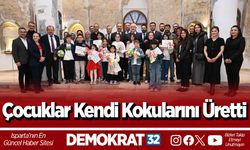 Misparta ilk koku atölyesini çocuklarla gerçekleştirdi