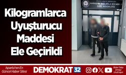 Kilogramlarca Uyuşturucu Maddesi Ele Geçirildi