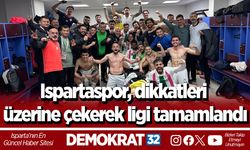 Ispartaspor, dikkatleri üzerine çekerek ligi tamamlandı