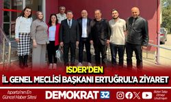 ISDER’DEN İL GENEL MECLİSİ BAŞKANI ERTUĞRUL’A ZİYARET