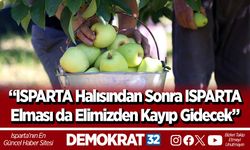 “ISPARTA Halısından Sonra ISPARTA Elması da Elimizden Kayıp Gidecek”