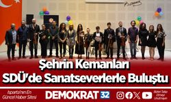 Şehrin Kemanları SDÜ'de Sanatseverlerle Buluştu