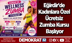 Eğirdir'de Kadınlara Özel Ücretsiz Zumba Kursu Başlıyor