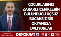 ÇOCUKLARIMIZ ZARARLI İÇERİKLERİN BULUNDUĞU UÇSUZ BUCAKSIZ BİR OKYANUSA DALIYORLAR