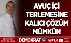 AVUÇ İÇİ TERLEMESİNE KALICI ÇÖZÜM MÜMKÜN