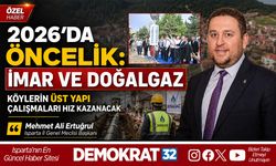 BAŞKAN ERTUĞRUL: “2026’DA EN BÜYÜK ODAĞIMIZ İMAR, DOĞALGAZ VE KÖYLERİN ÜST YAPI ÇALIŞMALARI OLACAK”