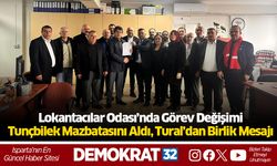 Lokantacılar Odası’nda Görev Değişimi