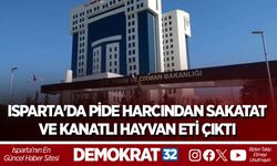 Isparta'da Pide Harcından Sakatat ve Kanatlı Hayvan Eti Çıktı