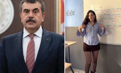 Kadın öğretmenin videosunu izleyenler Bakan Tekin'i etiketledi