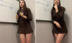 Genç Öğretmen Kıyafetiyle Gündemde