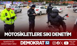 MOTOSİKLETLERE SIKI DENETİM