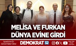 MELİSA VE FURKAN DÜNYA EVİNE GİRDİ