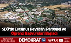SDÜ'de Erasmus Heyecanı: Personel ve Öğrenci Başvuruları Başladı